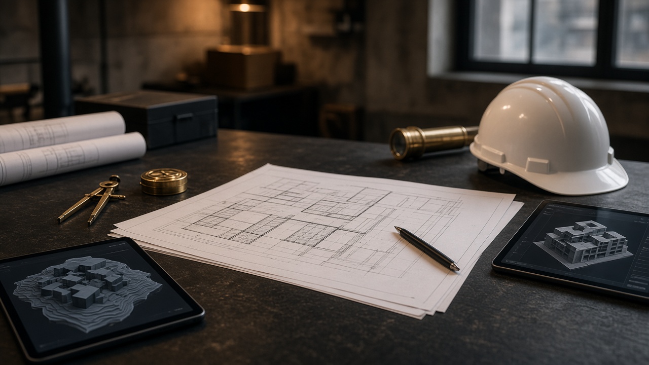 Construction project coordination workspace